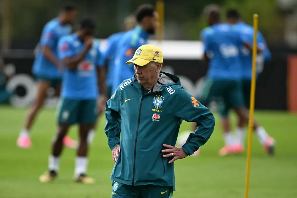 Ancelotti testará elenco inteiro do Brasil contra Panamá