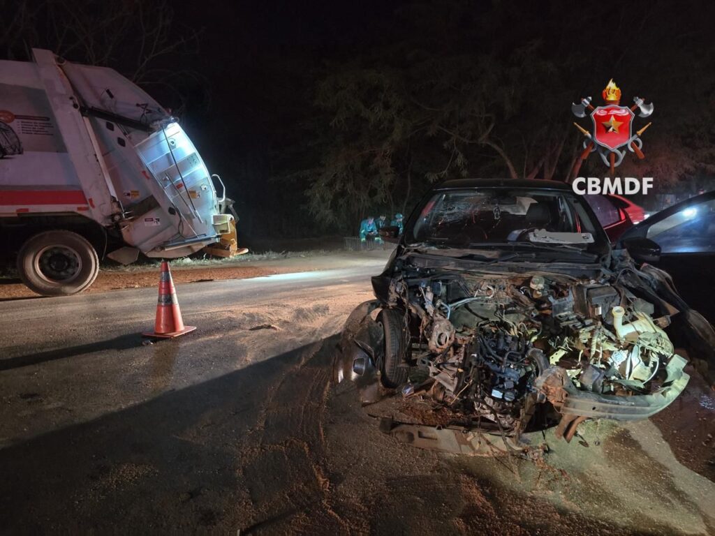 Acidente em Sobradinho: colisão deixa uma ferida na Rota do Cavalo