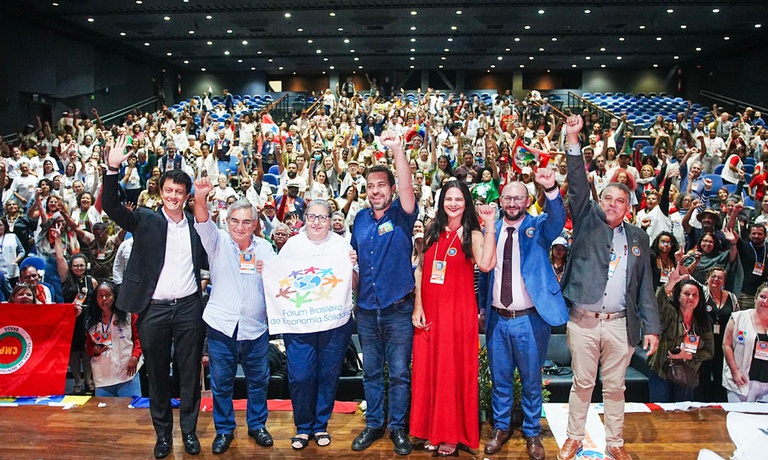 Boulos abre evento nacional sobre economia solidária em Brasília