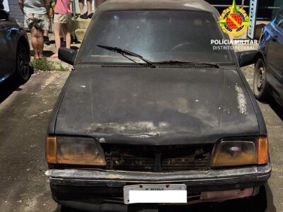 Homem é preso ao furtar carro com guincho no Núcleo Bandeirante