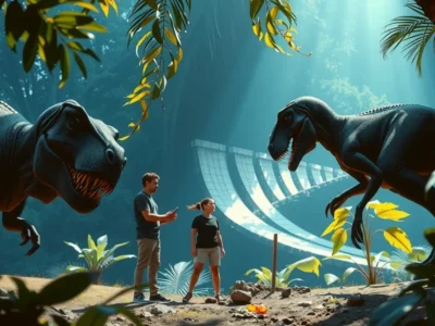 A ciência por trás dos dinossauros do filme Jurassic Park