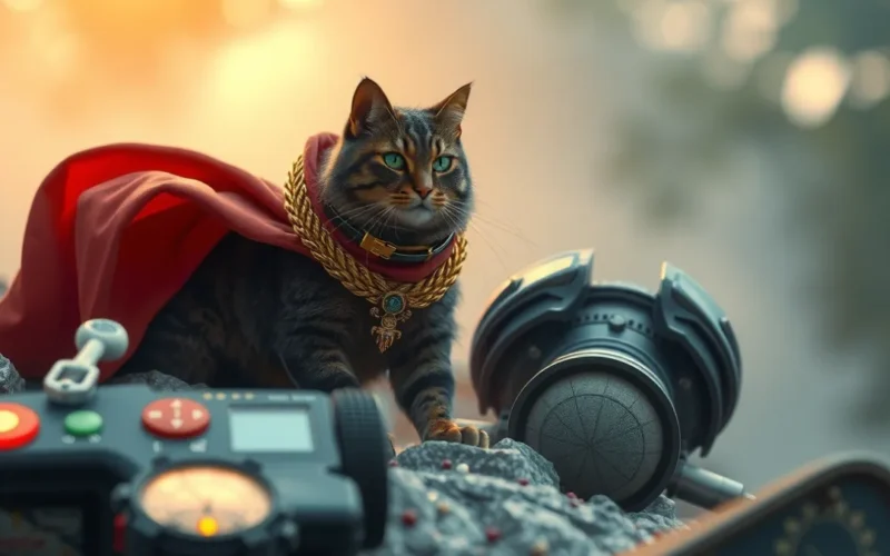 A história de Gato Guerreiro, o fiel companheiro do herói He-Man