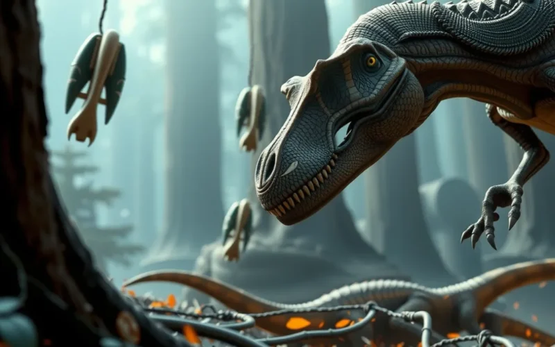 Como o som dos dinossauros de Jurassic Park foi criado nos sets