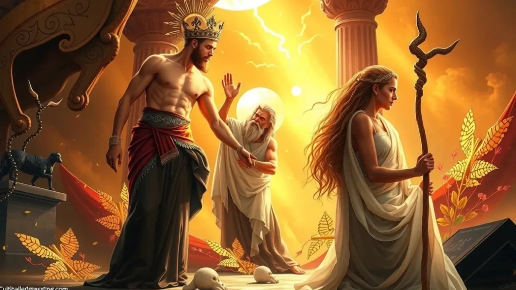 Como Zeus decidia o destino dos heróis na mitologia grega