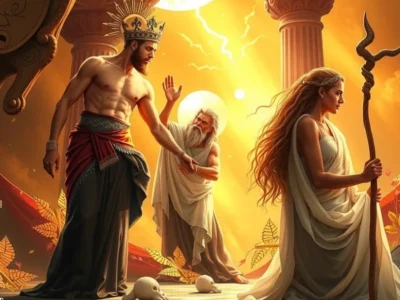Como Zeus decidia o destino dos heróis na mitologia grega