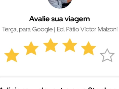 Uber libera 6ª estrela exclusiva no Brasil para torcer pelo hexa