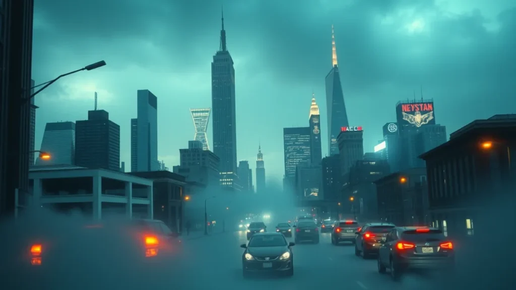 A cidade de Gotham na visão sombria de Christopher Nolan