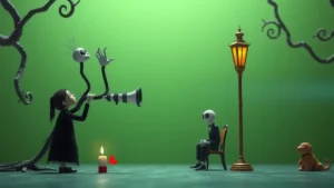 Como a série Wandinha se conecta ao universo de Tim Burton