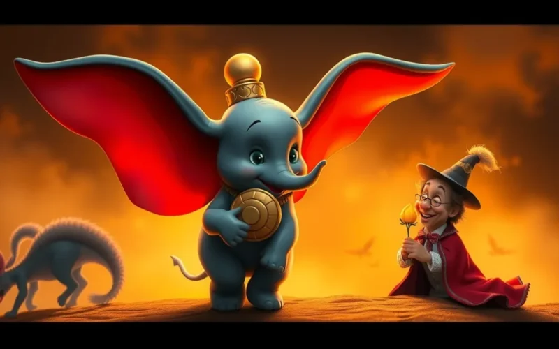 Dumbo e a releitura de Tim Burton para o clássico da Disney