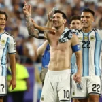 Argentina vence Suíça na prorrogação e encara Inglaterra na semi