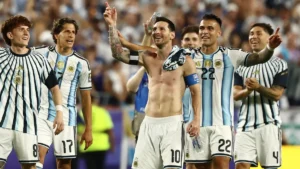 Argentina vence Suíça na prorrogação e encara Inglaterra na semi
