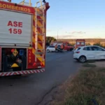 Acidente na DF-230 deixa duas pessoas feridas em Planaltina