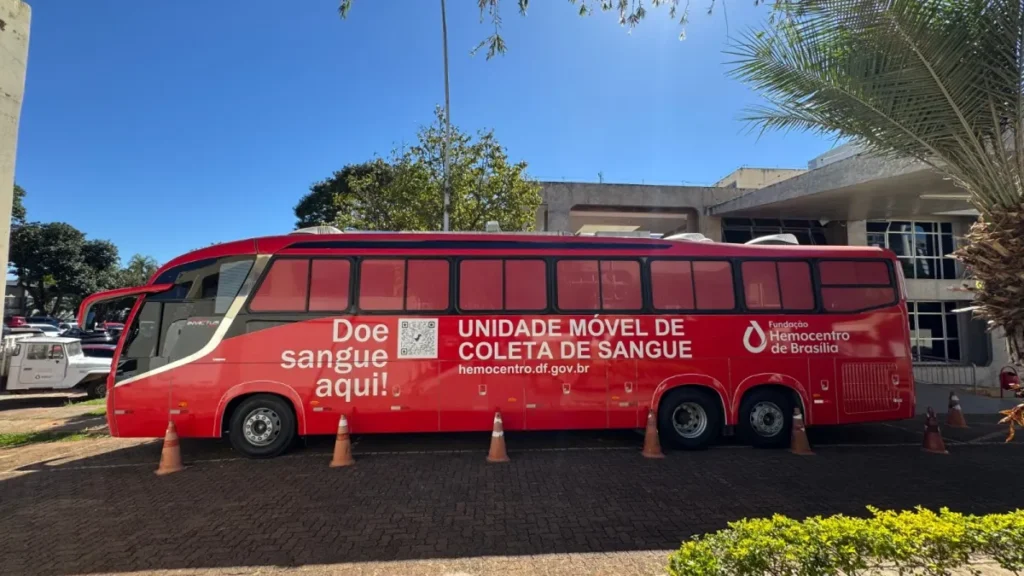 Hemocentro de Brasília promove coleta de sangue em Ceilândia
